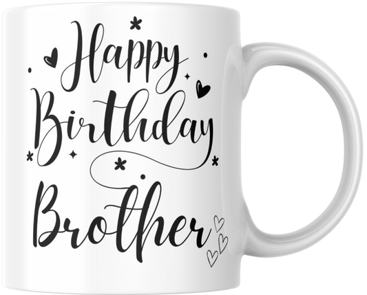 Happy Birthday Brother Gift Mug