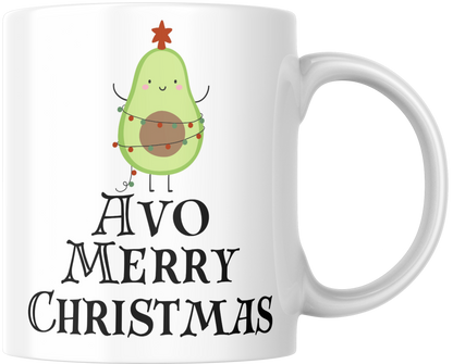 Avo Merry Christmas Mug & Coaster