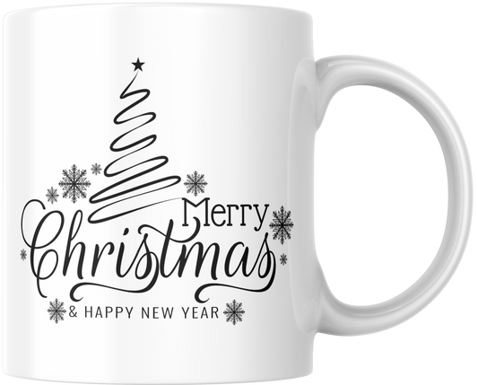 Merry Christmas & A Happy New Year Gift Mug