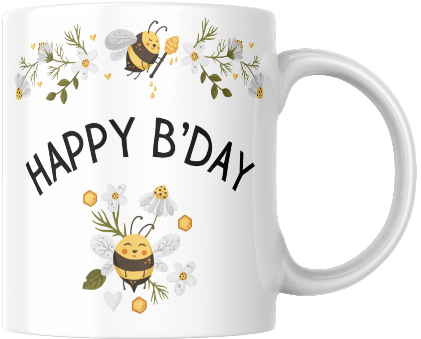 Happy Birthday B'day Gift Mug