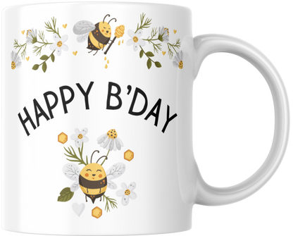 Happy B'day Mug & Coaster