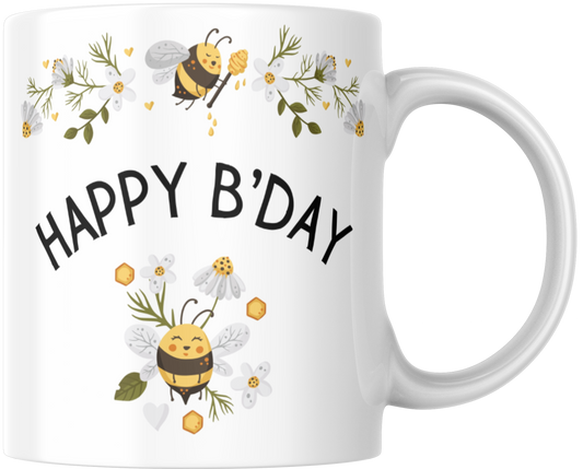 Happy Birthday B'day Gift Mug