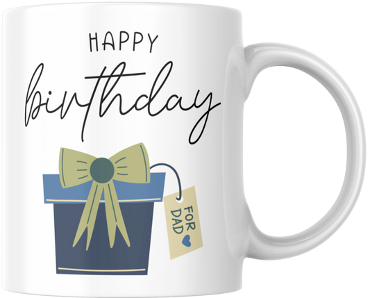 Happy Birthday Dad Gift Mug