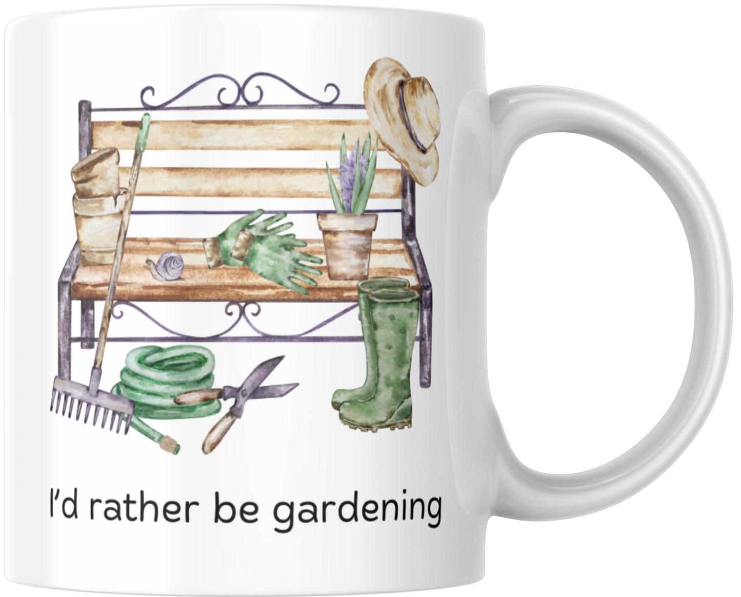 I'd Rather Be Gardening Gift Mug