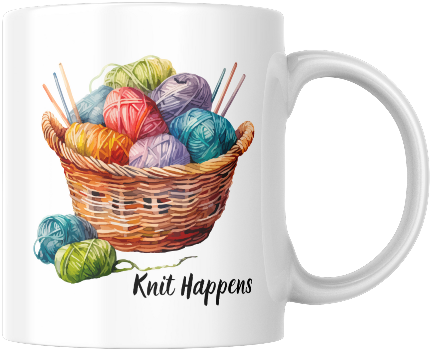 Knit Happens Gift Mug