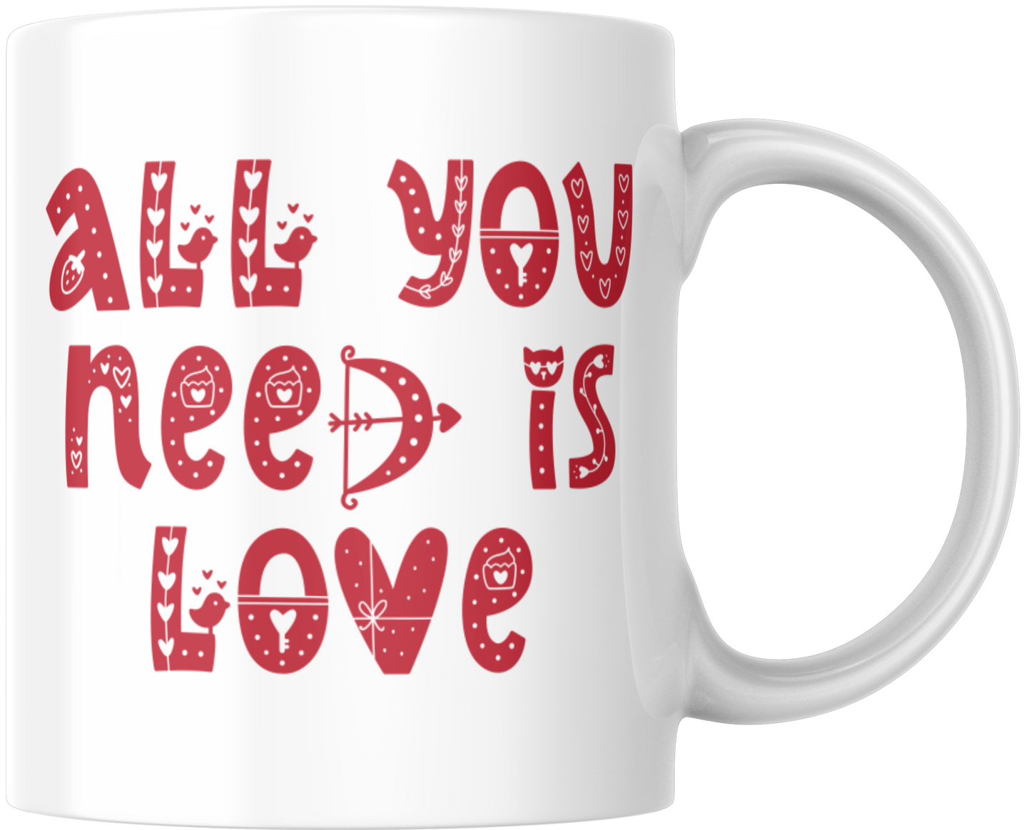 All You Need Is Love Gift Mug