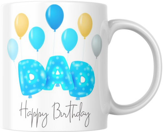 Dad Happy Birthday Gift Mug