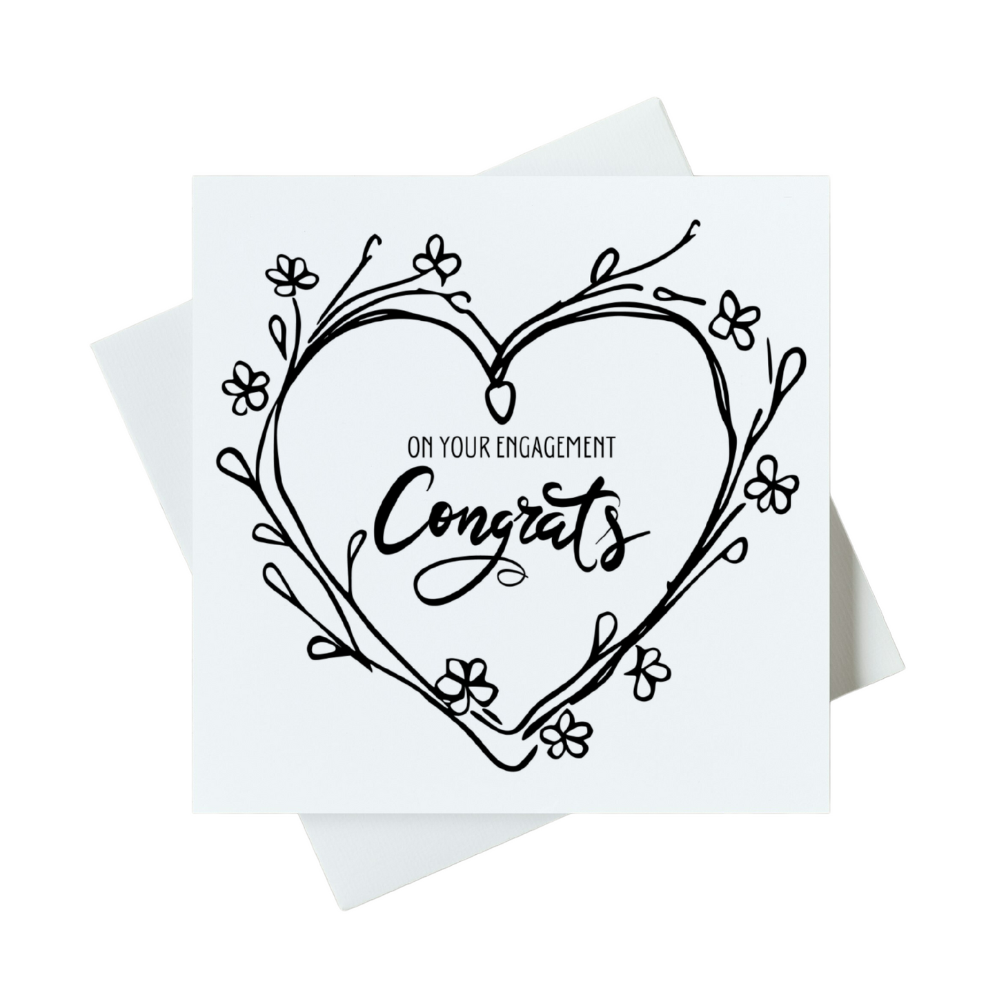 On Your Engagement Congrats Card