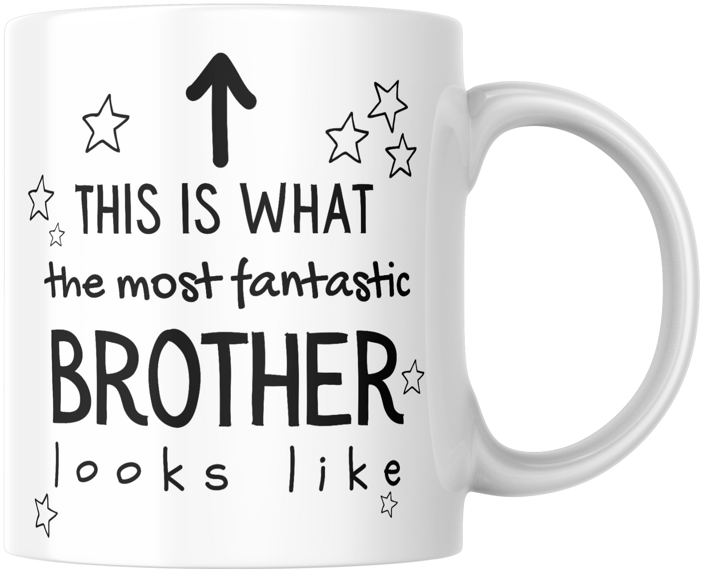 This Is What The Most Fantastic Brother Looks Like Gift Mug