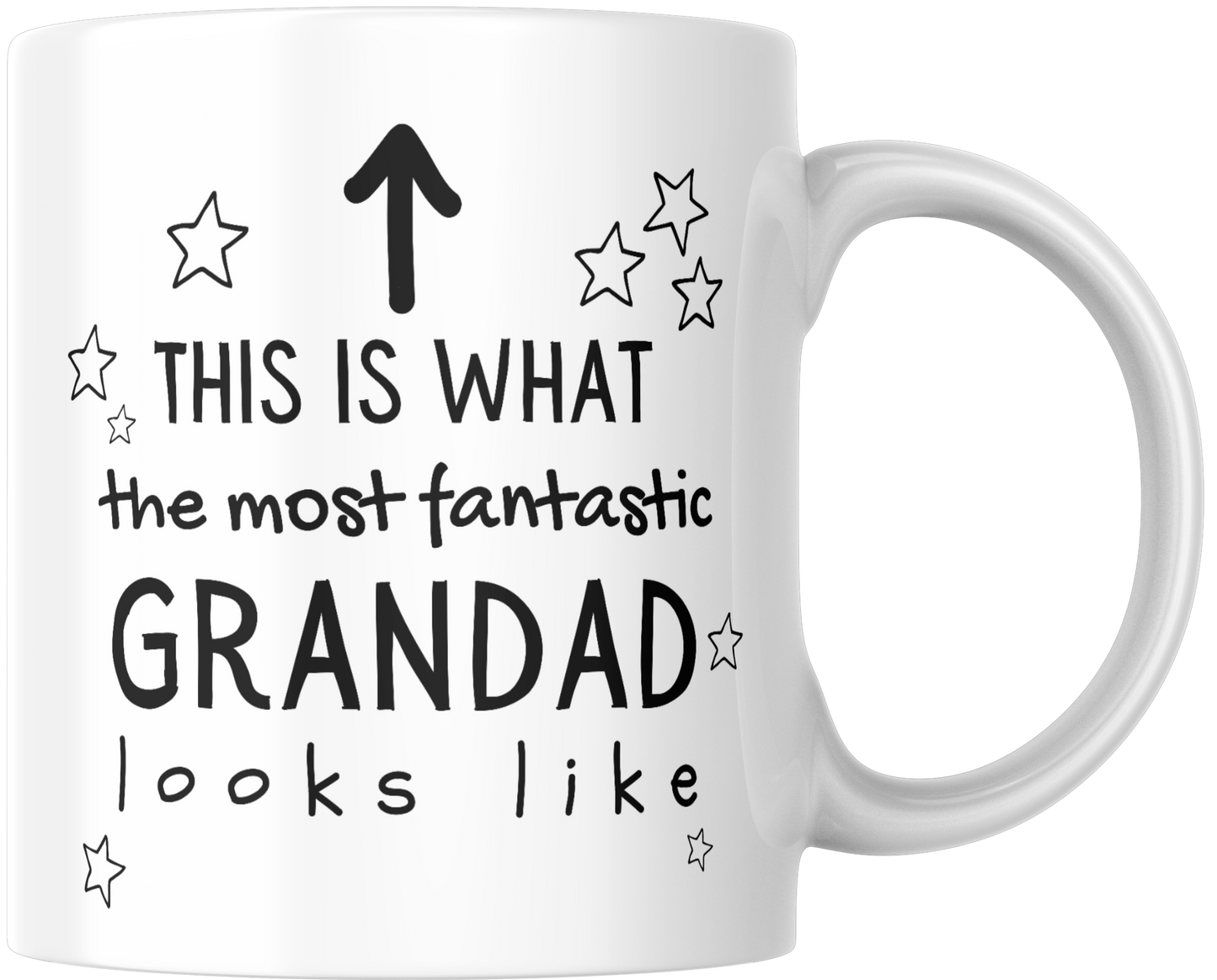 This Is What The Most Fantastic Grandad Looks Like Gift Mug