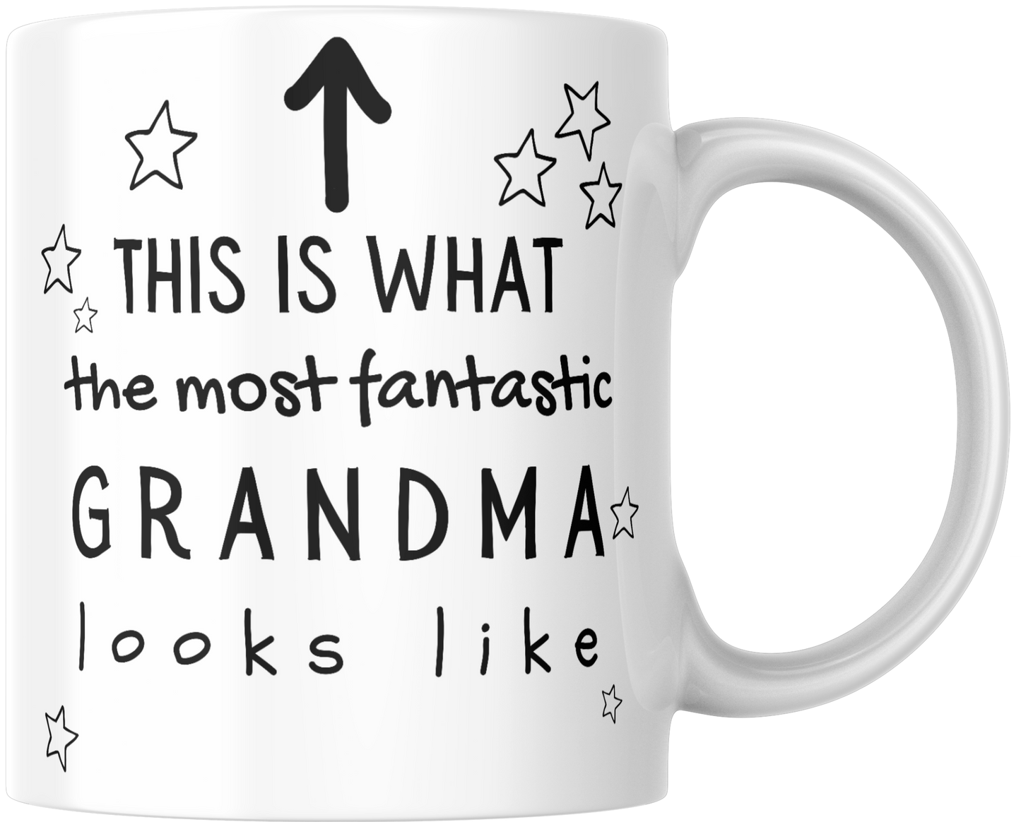 This Is What The Most Fantastic Grandma Looks Like Gift Mug