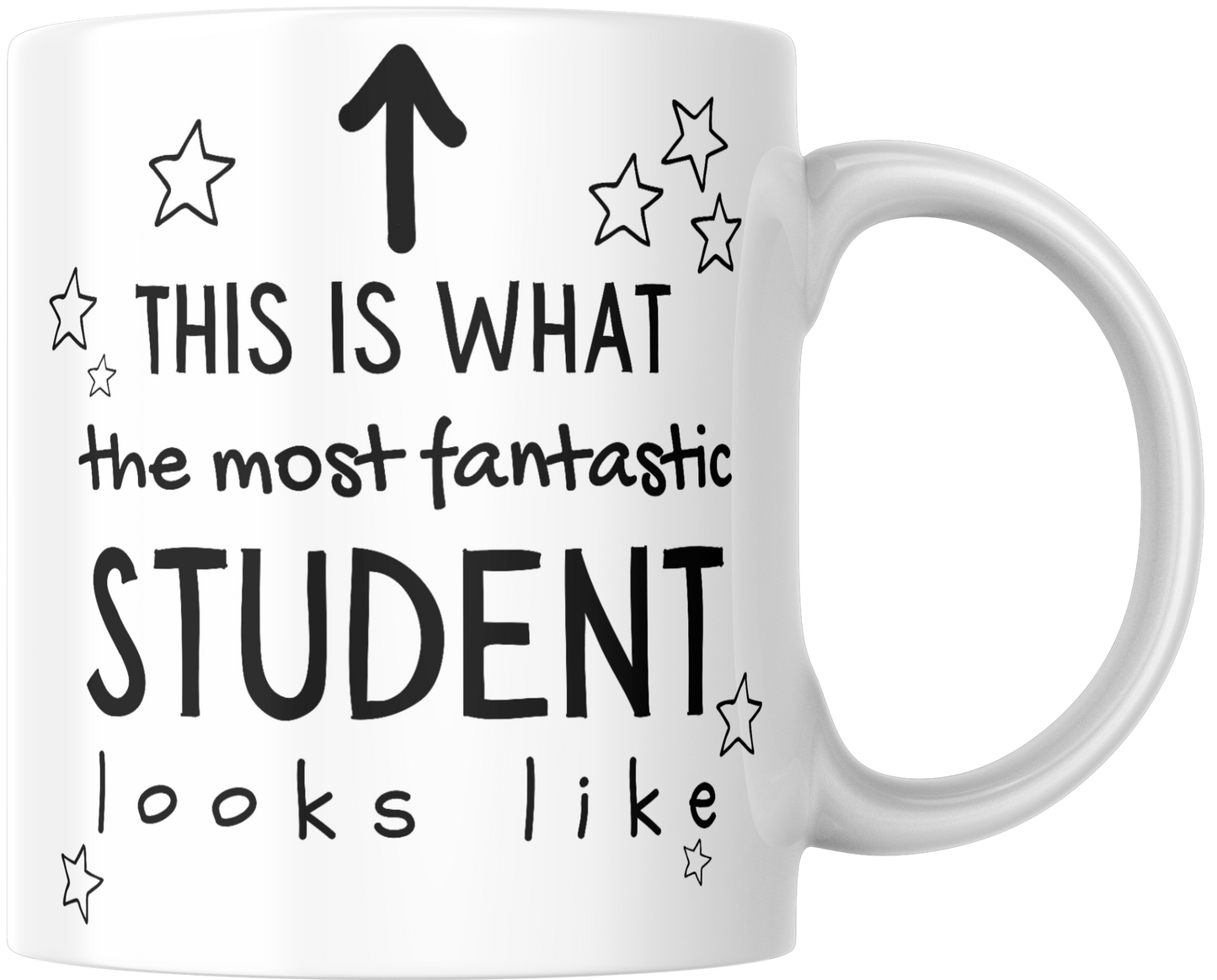 This Is What The Most Fantastic Student Looks Like Gift Mug