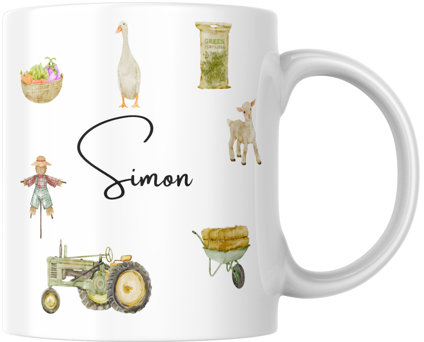 Personalised Farming Gift Mug