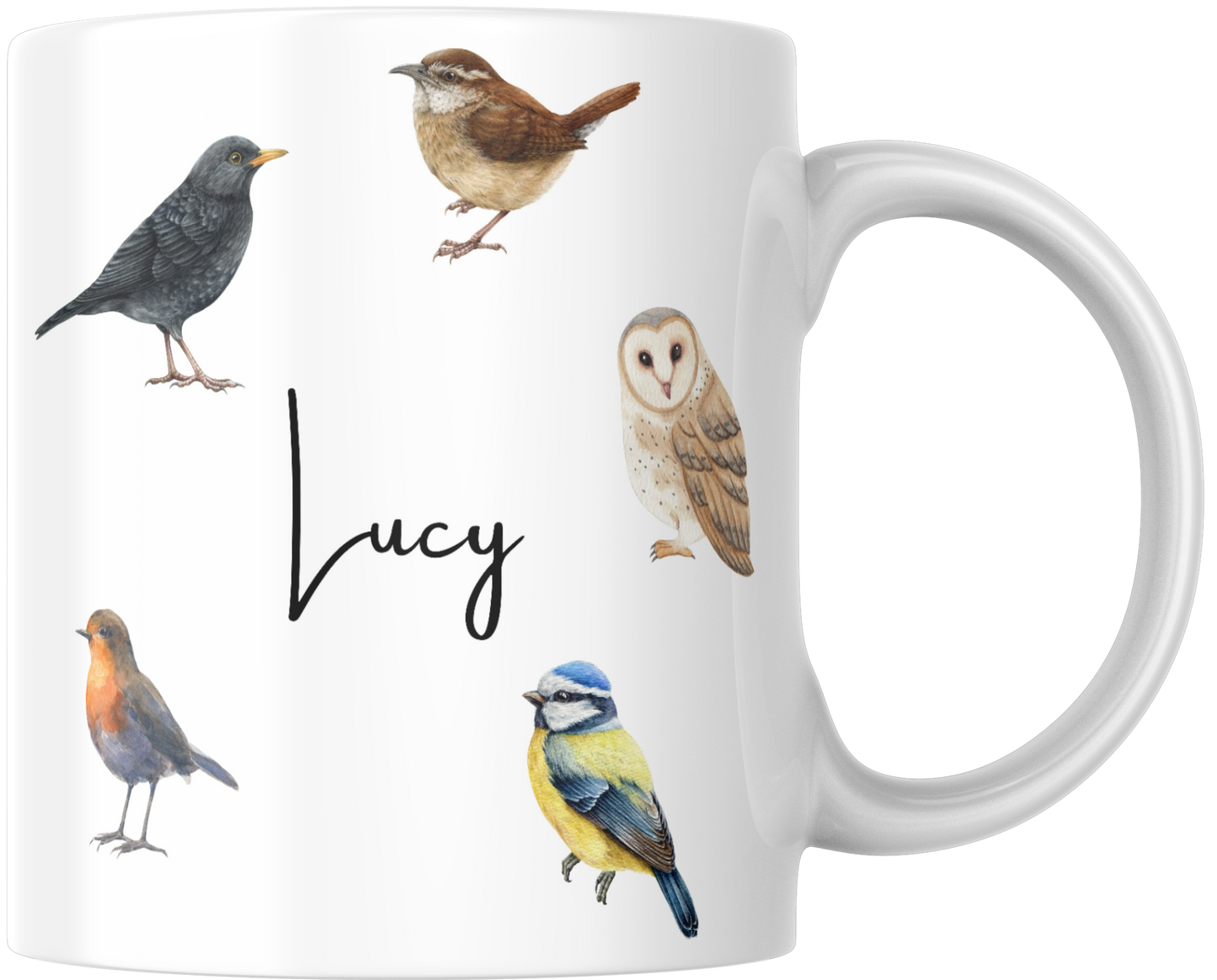 Personalised Bird Gift Mug