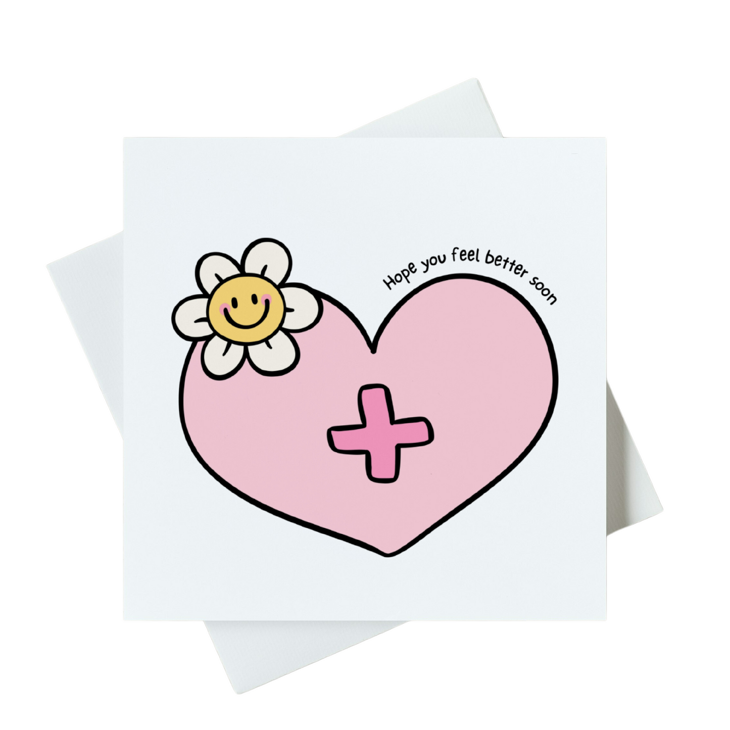 Hope Your Feel Better Soon Heart Card