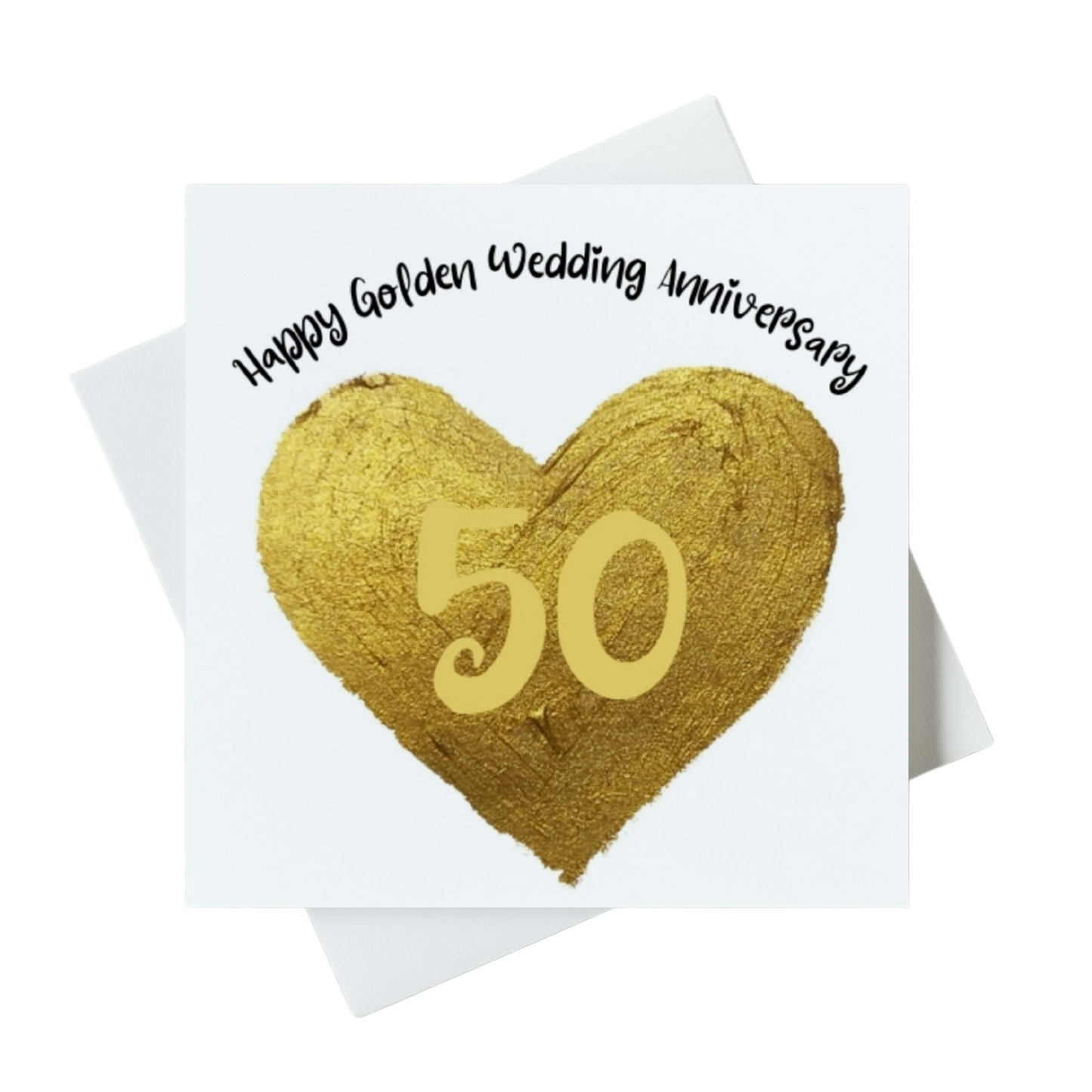 Happy Golden Wedding Anniversary Card