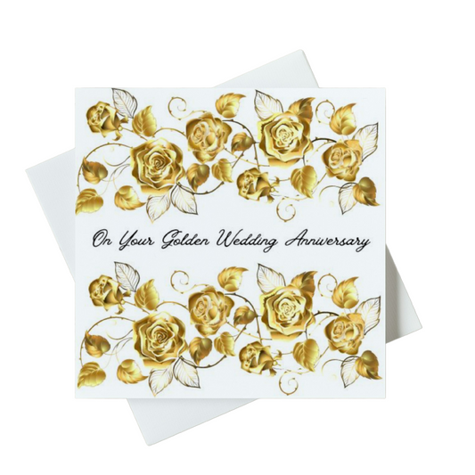 On Your Golden Wedding Anniversary Card