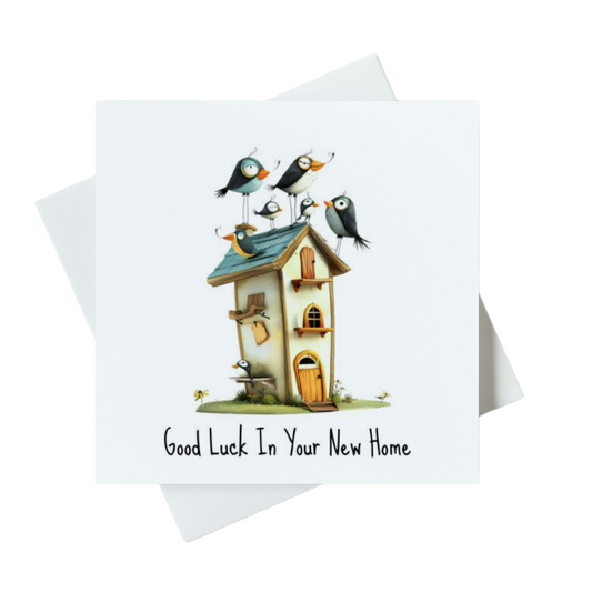 Good Luck In Your New Home Card