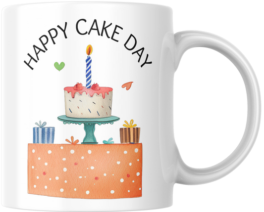 Happy Cake Day Gift Mug