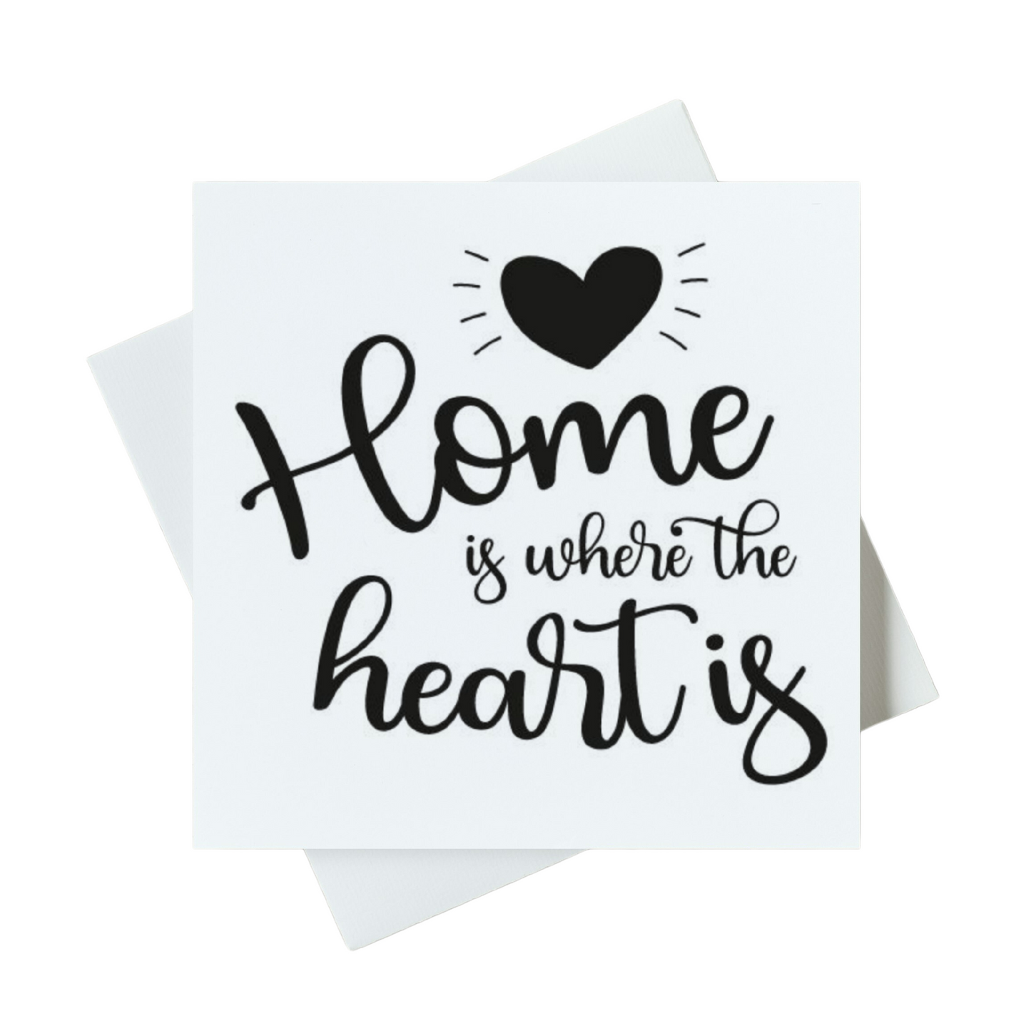 Home Is Where The Heart Is Card