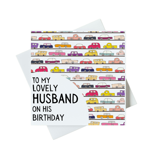 To My Lovely Husband On His Birthday Card