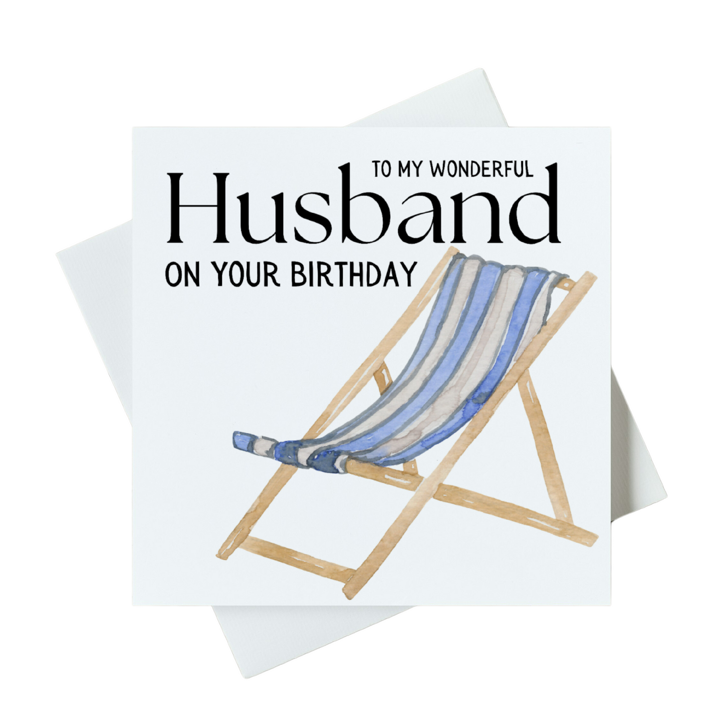 To My Wonderful Husband On Your Birthday Card