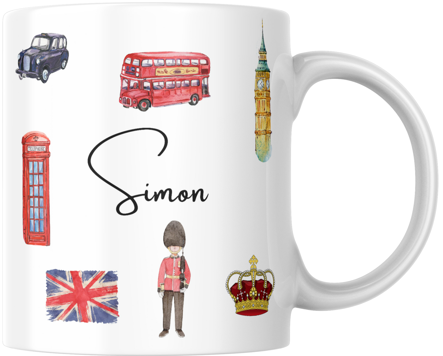 Personalised London Gift Mug