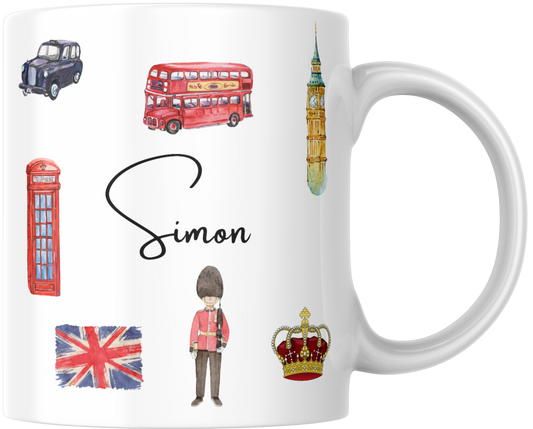 Personalised London Gift Mug