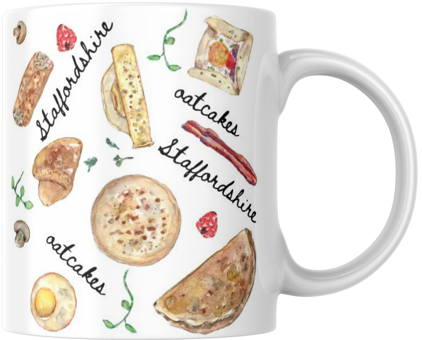 Staffordshire Oatcakes Gift Mug