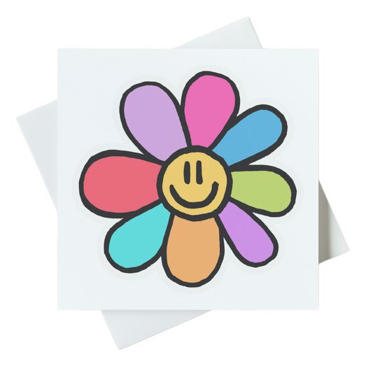 Positive Flower Card