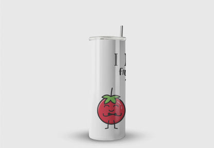 Mum I Love Your From My Heads Tomatoes Steel Tumbler With Straw