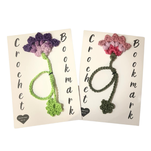 Bookmark - Crochet Flower