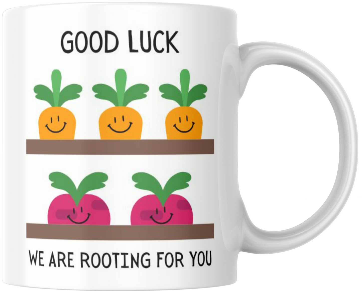 Good Luck We Are Rooting For You Gift Mug