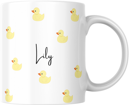 Personalised Rubber Duck Gift Mug