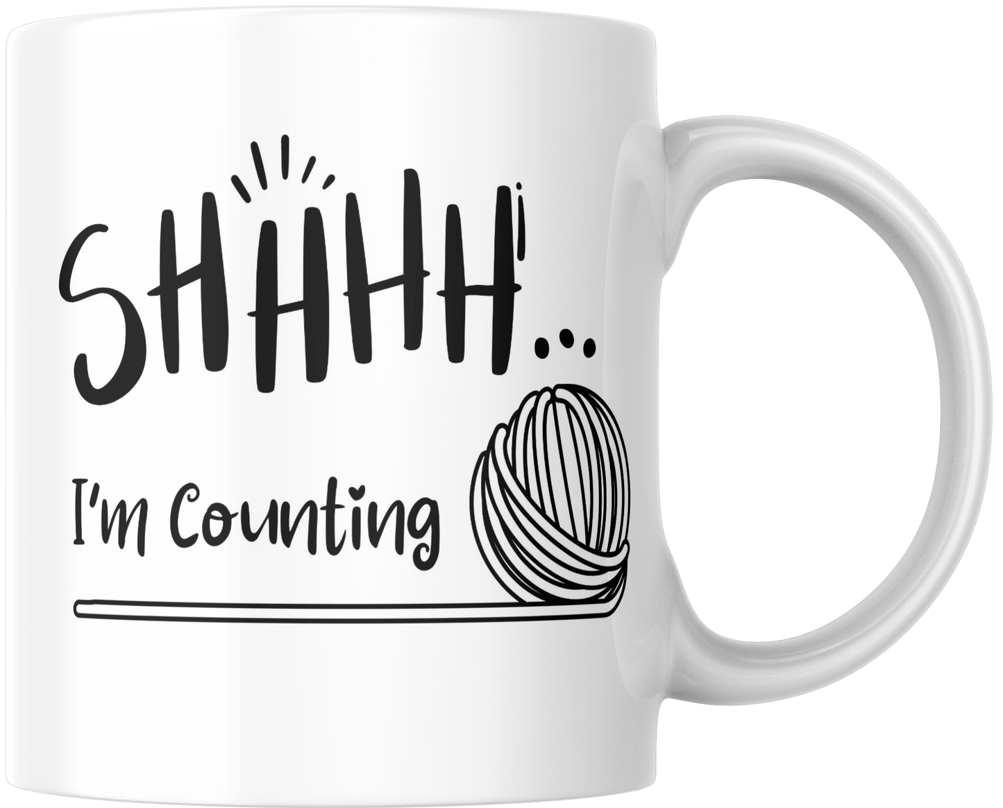 Shhh... I'm Counting Gift Mug