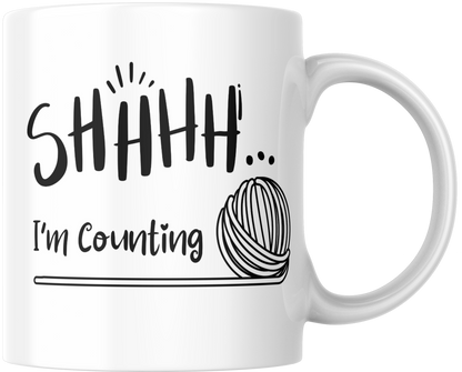 Shhh... I'm Counting Mug & Coaster