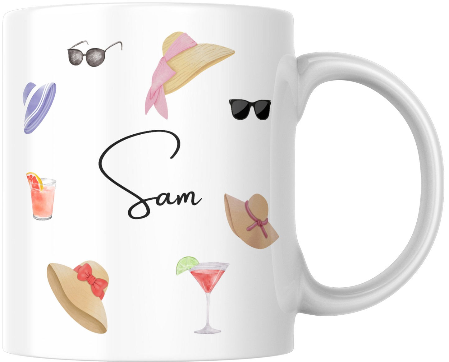 Personalised Summer Gift Mug