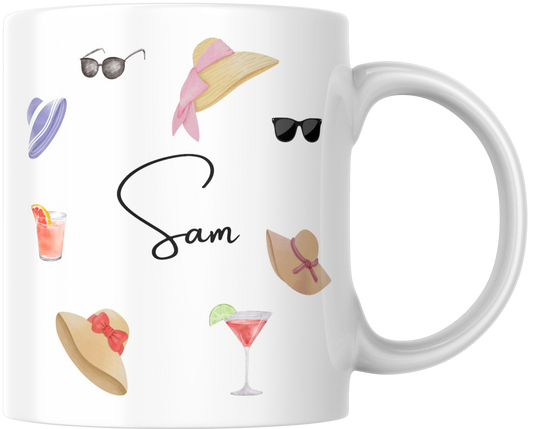 Personalised Summer Gift Mug