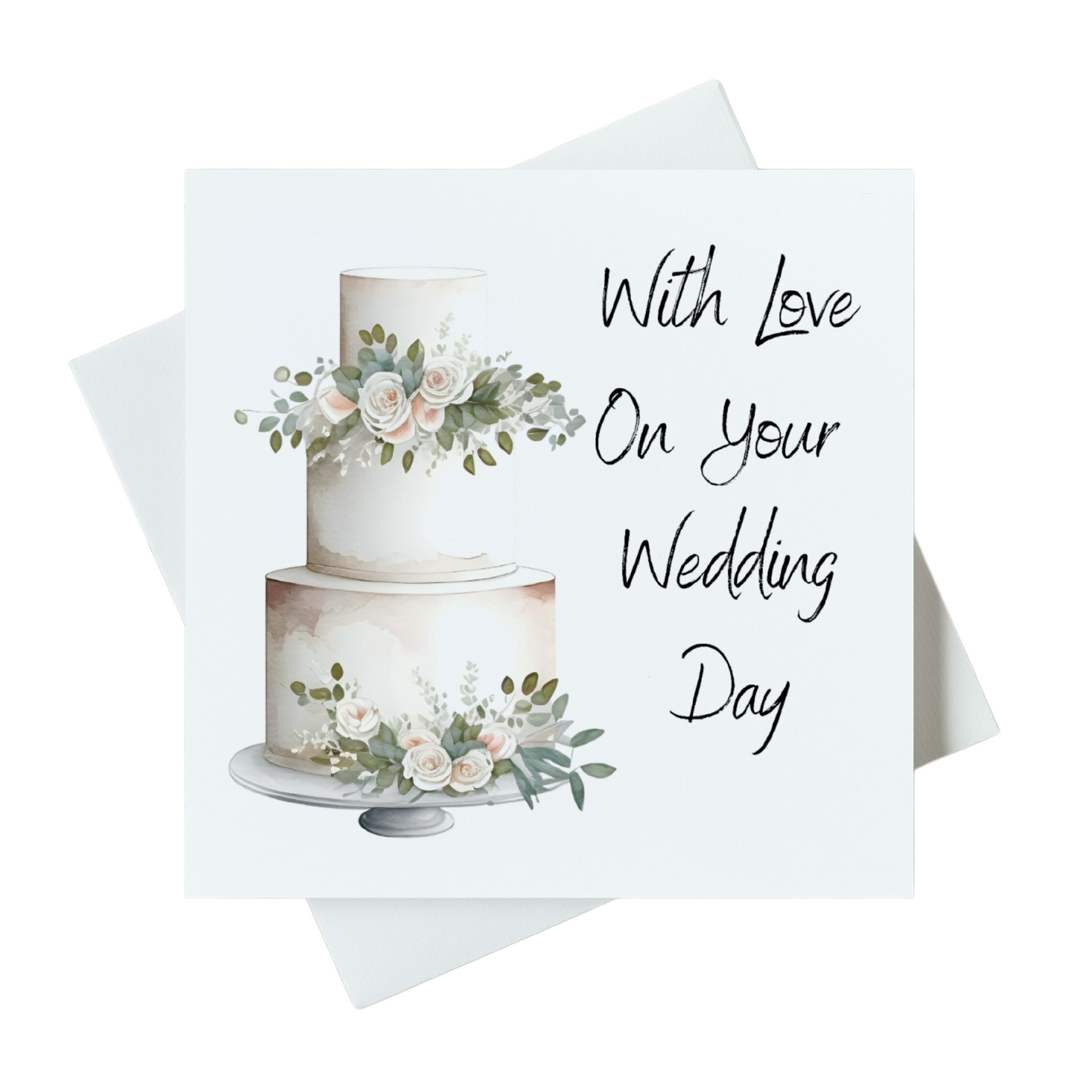 With Love On Your Wedding Day Card