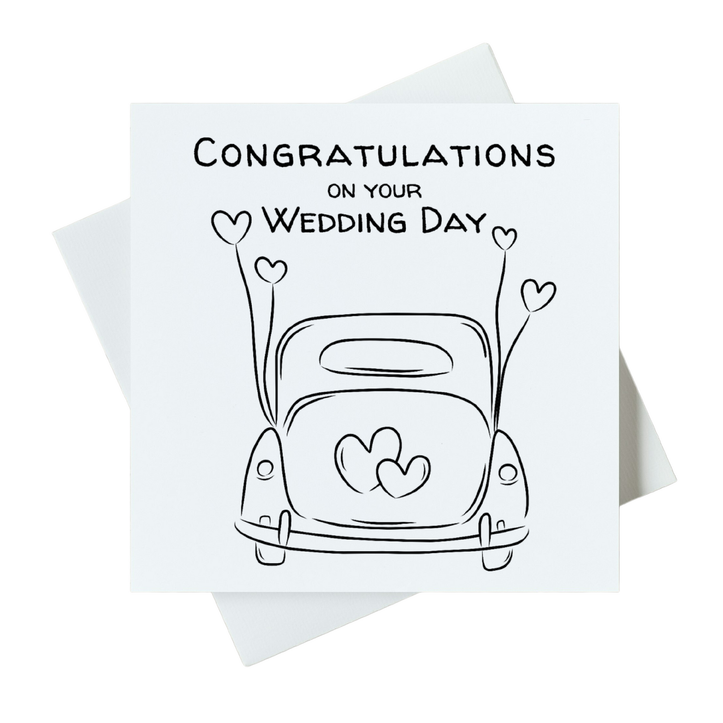 Congratulations On Your Wedding Day Card