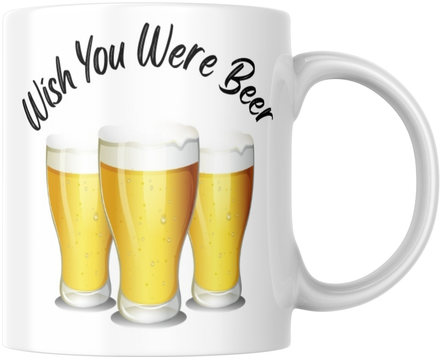 Wish You Were Beer Gift Mug